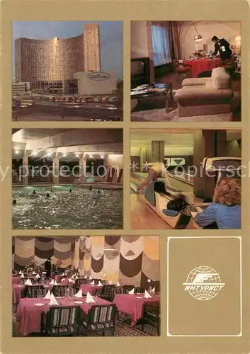 AK / Ansichtskarte Moscow_Moskva Hotel Cosmos Hallenbad Kegelbahn Restaurant Moscow Moskva