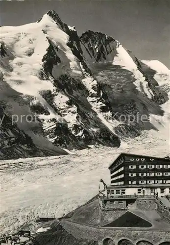 AK / Ansichtskarte Grossglockner Kaiser Franz Josef Haus Winter Grossglockner