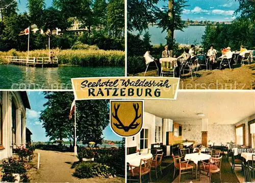 AK / Ansichtskarte Ratzeburg Seehotel Waldesruh Ratzeburg