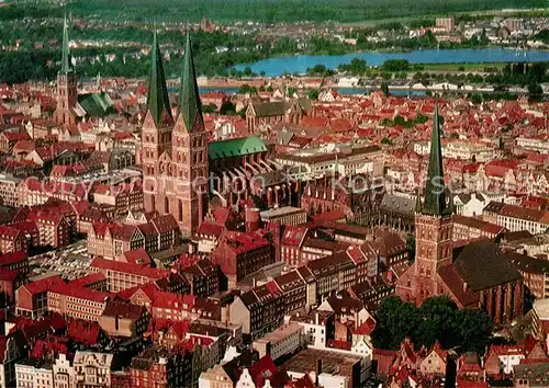AK / Ansichtskarte Luebeck Stadtansicht Luebeck