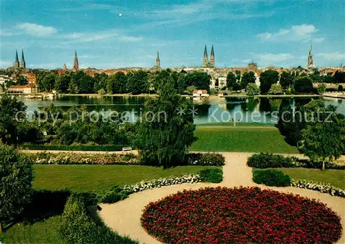 AK / Ansichtskarte Luebeck Blick vom Tor der Hoffnung Luebeck