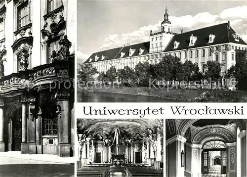 AK / Ansichtskarte Wroclaw Universitaet Wroclaw