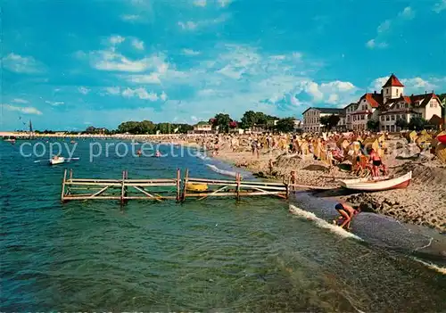 AK / Ansichtskarte Niendorf_Ostseebad Strand Niendorf_Ostseebad