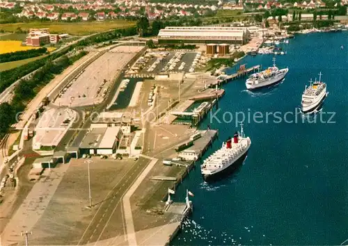 AK / Ansichtskarte Travemuende_Ostseebad Fliegeraufnahme Travemuende_Ostseebad