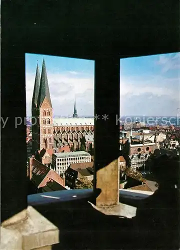 AK / Ansichtskarte Luebeck Marienkirche Luebeck