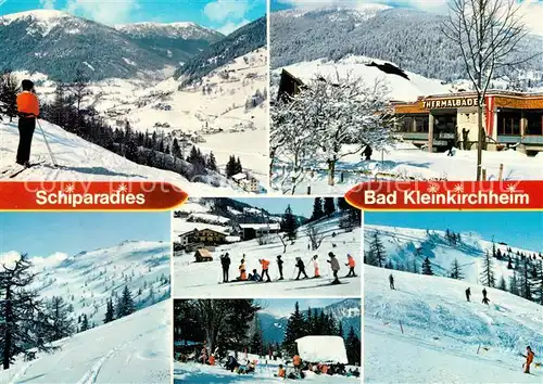 AK / Ansichtskarte Bad_Kleinkirchheim_Kaernten Schiparadies Winterlandschaft Bad_Kleinkirchheim