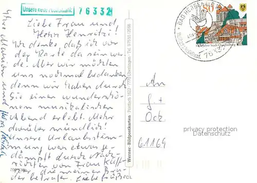 AK / Ansichtskarte Bad_Herrenalb Schwimmbad Kirche Park Brunnen Stadtansicht Bad_Herrenalb