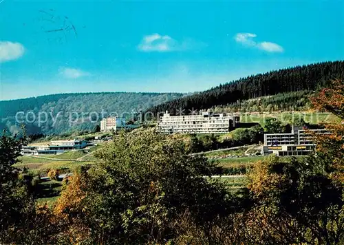 AK / Ansichtskarte Fredeburg_Schmallenberg Kurmittelhaus VdK Haus Fachklinik  Fredeburg_Schmallenberg