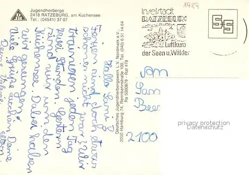 AK / Ansichtskarte Ratzeburg Panorama Ratzeburg