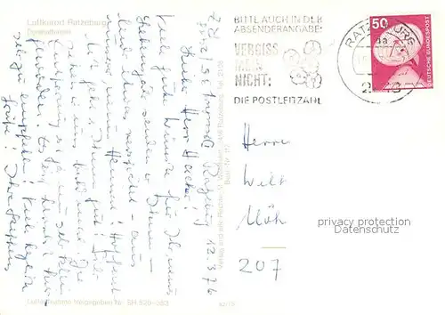 AK / Ansichtskarte Ratzeburg Fliegeraufnahme Domhalbinsel Ratzeburg