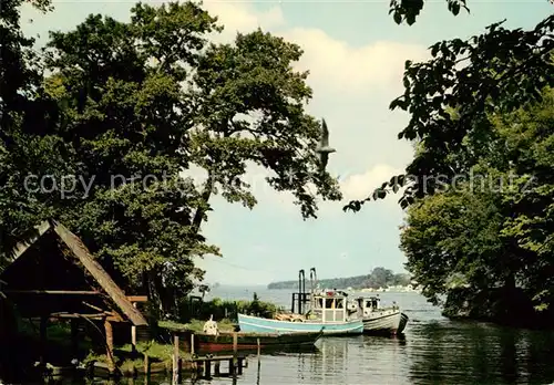 AK / Ansichtskarte Ratzeburg Fischerei Grosser Ratzeburger See Ratzeburg