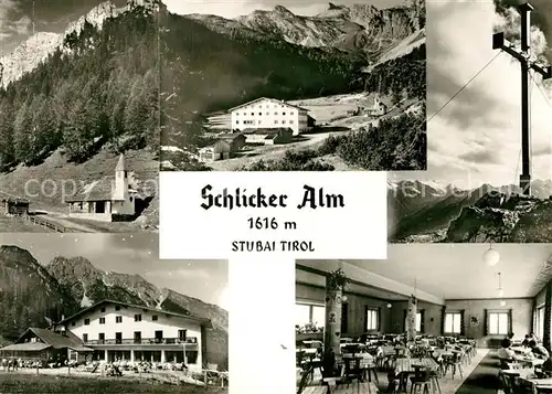 AK / Ansichtskarte Schlickeralm Panoramen Schlickeralm