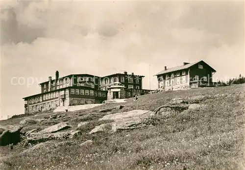 AK / Ansichtskarte Krkonose Petrova bouda Krkonose