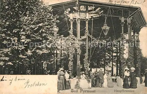 AK / Ansichtskarte Bad_Pyrmont Hauptbrunnen Bad_Pyrmont