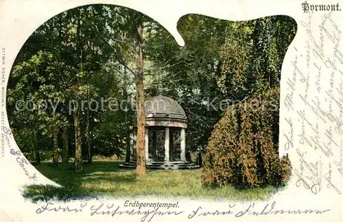 AK / Ansichtskarte Bad_Pyrmont Erdbeerentempel Bad_Pyrmont