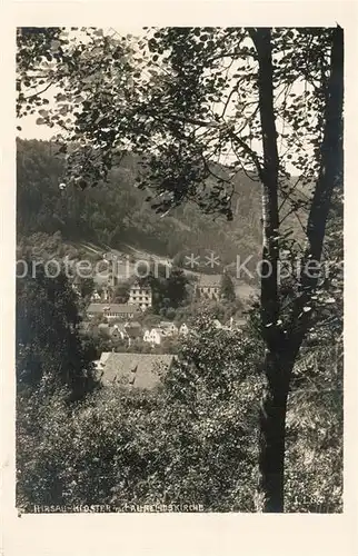 AK / Ansichtskarte Hirsau Kloster mit Aureliuskirche Hirsau