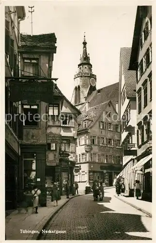 AK / Ansichtskarte Tuebingen Neckargasse Tuebingen