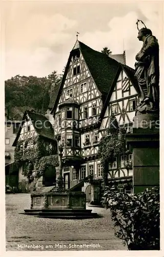 AK / Ansichtskarte Miltenberg_Main Schnatterloch Miltenberg Main