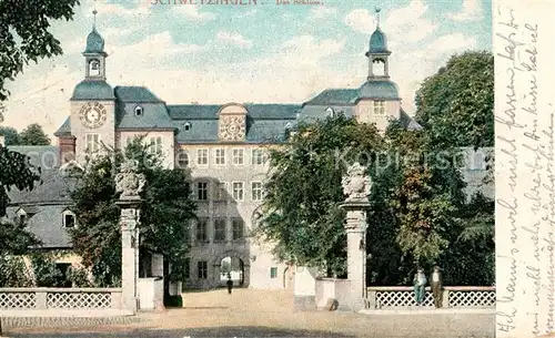 AK / Ansichtskarte Schwetzingen Schloss Schwetzingen