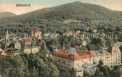 AK / Ansichtskarte Badenweiler Panorama Badenweiler