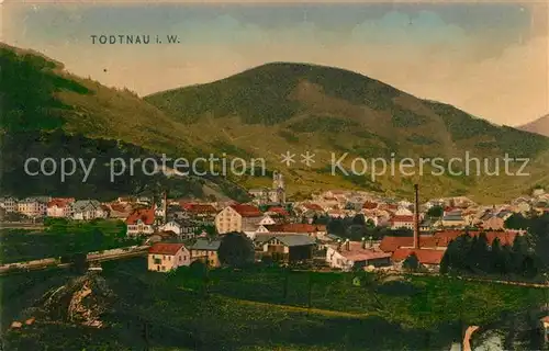 AK / Ansichtskarte Todtnau Panorama Todtnau