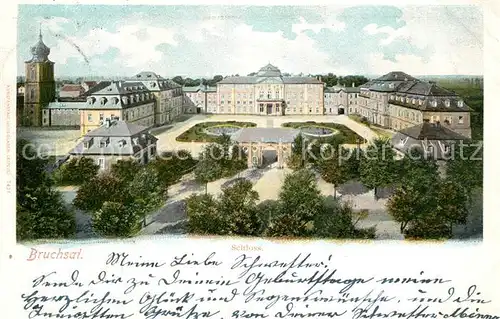 AK / Ansichtskarte Bruchsal Schloss Bruchsal