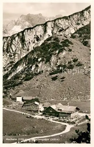 AK / Ansichtskarte Dreitorspitze mit Hochalm Dreitorspitze