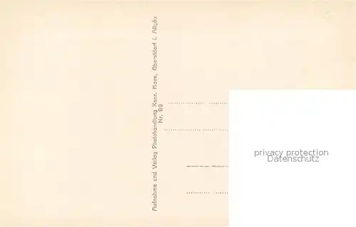 AK / Ansichtskarte Trettach Weg zum Christlessee Trettach