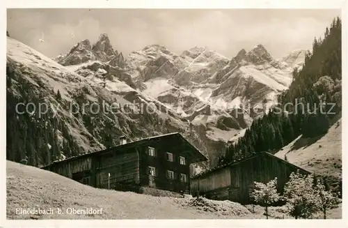 AK / Ansichtskarte Einoedsbach Berghuette Einoedsbach