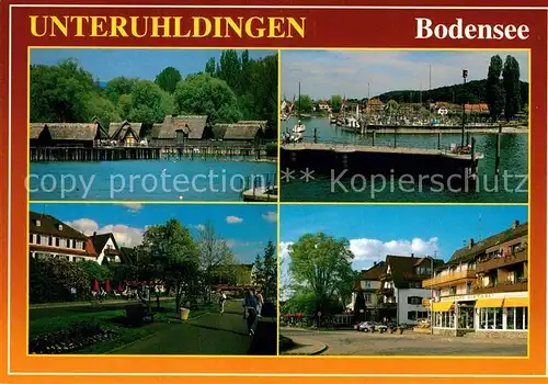 AK / Ansichtskarte Unteruhldingen Pfahlbauten Muehlhofen  Unteruhldingen