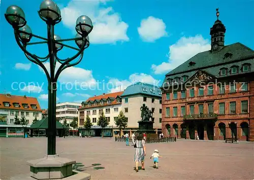 AK / Ansichtskarte Hanau_Main Brueder Grimm Denkmal Hanau_Main