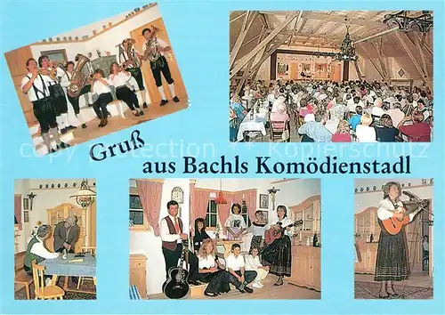 AK / Ansichtskarte Kellberg Ferienidyll Maxhoehe Bachls Komoedienstadl Geburtstagskarte Kellberg