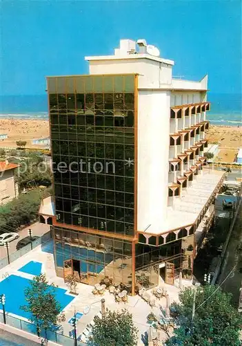 AK / Ansichtskarte Rimini Hotel Diplomat Palace Swimming Pool Strand Meerblick Rimini