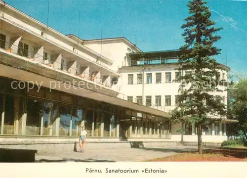 AK / Ansichtskarte Paernu Sanatorium Estonia Paernu