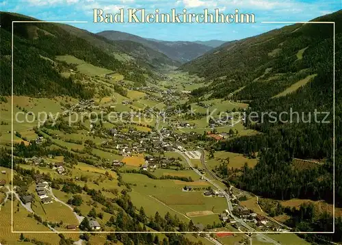 AK / Ansichtskarte Bad_Kleinkirchheim_Kaernten Alpenpanorama Fliegeraufnahme Bad_Kleinkirchheim