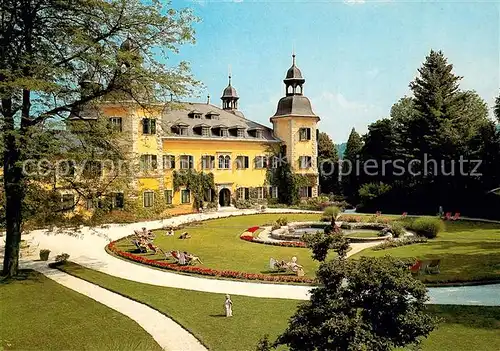 AK / Ansichtskarte Velden_Woerthersee Renaissance Schloss Hotel Parkanlagen Velden Woerthersee