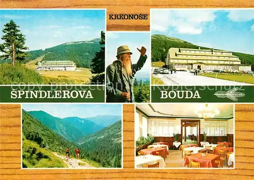 AK / Ansichtskarte Spindleruv_Mlyn_Spindlermuehle Spindlerova Bouda Krkonose Erholungsheim Riesengebirge Spindleruv_Mlyn