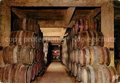 AK / Ansichtskarte Beaune_Cote_d_Or_Burgund Caves Calvet Grande allee des vins en futs Beaune_Cote_d_Or_Burgund