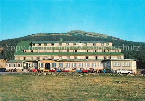 AK / Ansichtskarte Spindleruv_Mlyn_Spindlermuehle Zotavovna ROH Spindlerova bouda Krkonose Berghotel Riesengebirge Spindleruv_Mlyn