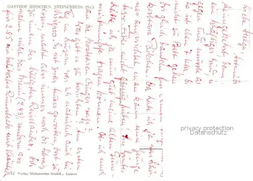 AK / Ansichtskarte Steinerberg Gasthof zum Hirschen Steinerberg