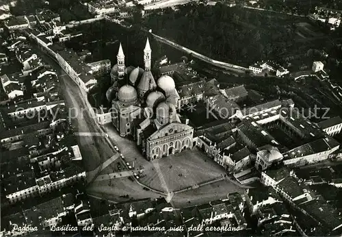 AK / Ansichtskarte Padova Fliegeraufnahme Basilika Padova