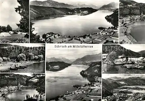 AK / Ansichtskarte Doebriach_Millstaettersee Panoramen Doebriach_Millstaettersee