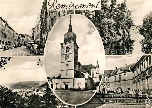 AK / Ansichtskarte Remiremont_Vosges Kirche Panorama Remiremont Vosges