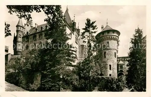 AK / Ansichtskarte Wernigerode_Harz Schloss Feudalmuseum Wernigerode Harz