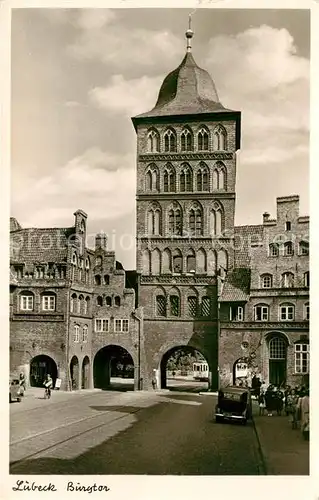 AK / Ansichtskarte Luebeck Burgtor Luebeck
