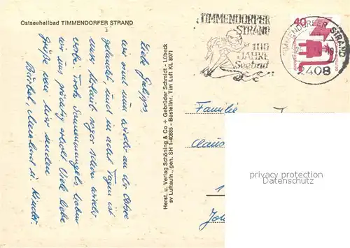 AK / Ansichtskarte Timmendorfer_Strand Ostseeheilbad Hotel Maritim Fliegeraufnahme Timmendorfer_Strand