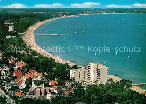 AK / Ansichtskarte Timmendorfer_Strand Ostseeheilbad Hotel Maritim Fliegeraufnahme Timmendorfer_Strand