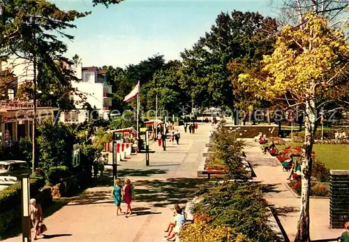 AK / Ansichtskarte Timmendorfer_Strand Kurpromenade Ostseeheilbad Timmendorfer_Strand