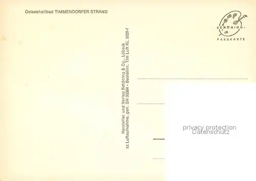 AK / Ansichtskarte Timmendorfer_Strand Ostseeheilbad Fliegeraufnahme Timmendorfer_Strand