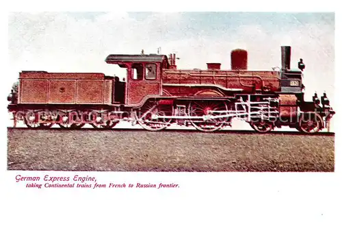 AK / Ansichtskarte Lokomotive Preussische Schnellzuglokomotive Gattung S 3  Lokomotive